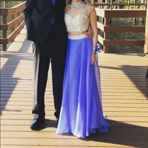 Two-Piece Prom Dress